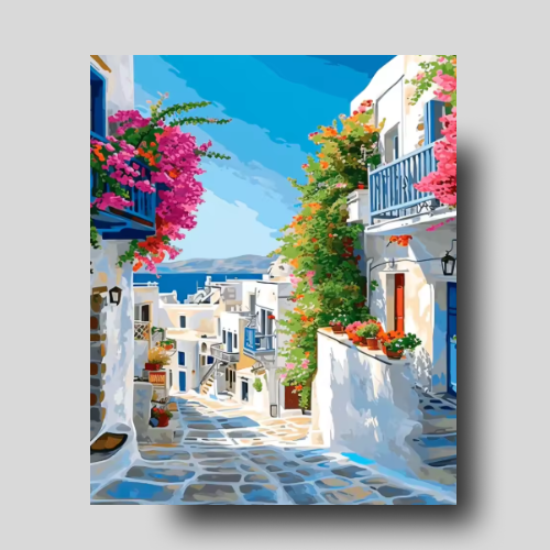 The streets Of Greece