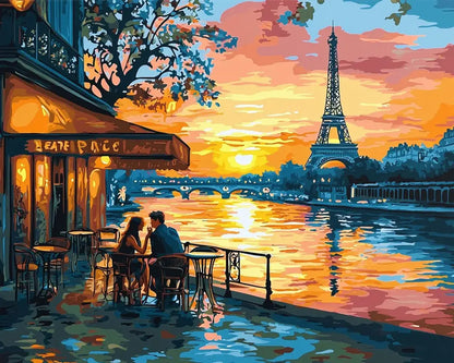 Autumn Forest Lake Paint By Numbers Kit