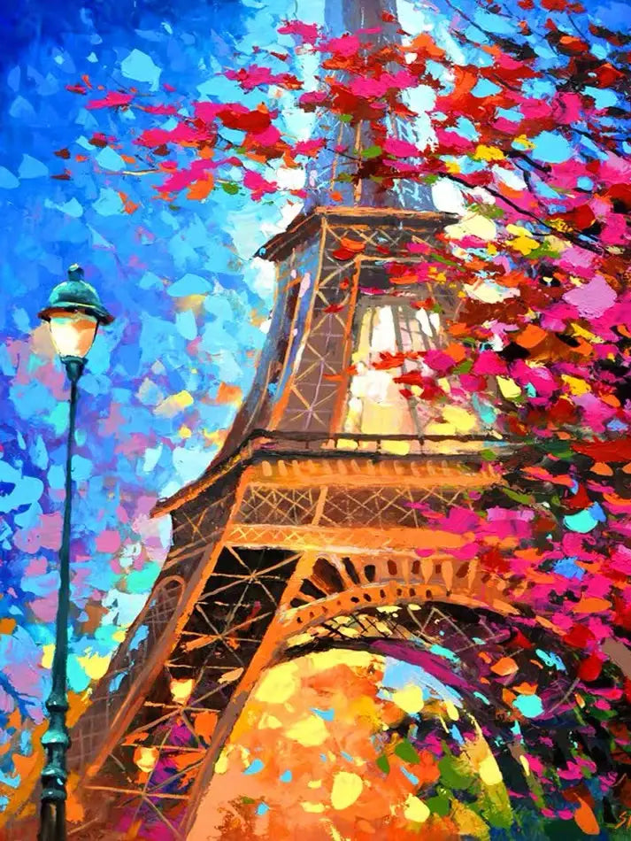 Japanese Temple Paint By Numbers Kit