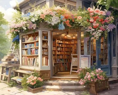 Spanish Courtyard Paint By Numbers Kit