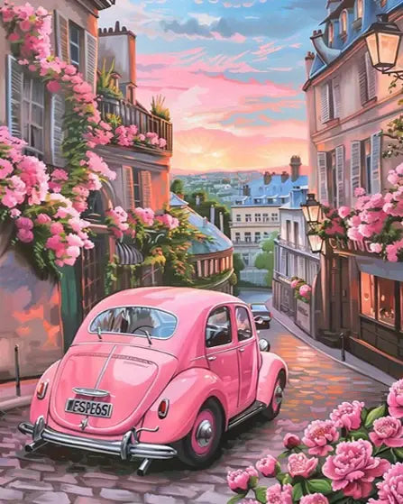 Sunset Ocean View Paint By Numbers Kit